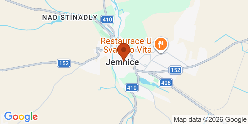 Mapa – Jemnice