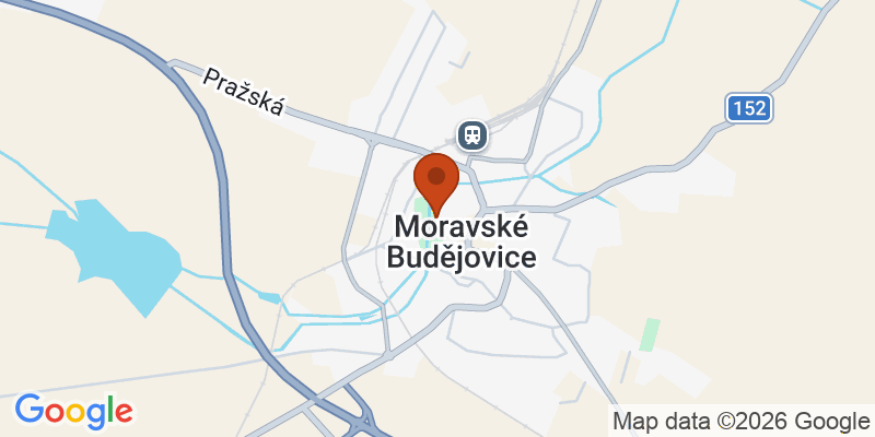 Mapa – Moravské Budějovice